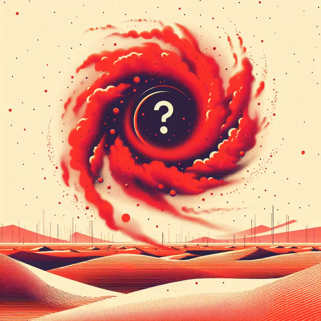 Fenomena Badai Pasir Merah di Gurun Sahara: Mengapa Ini Terjadi?