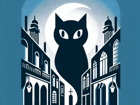 Urban Legend Penampakan Hantu Kucing Hitam di Kota Tua