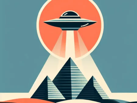 UFO yang Terlihat di Atas Piramida Giza: Apakah Mereka Menyembunyikan Rahasia?