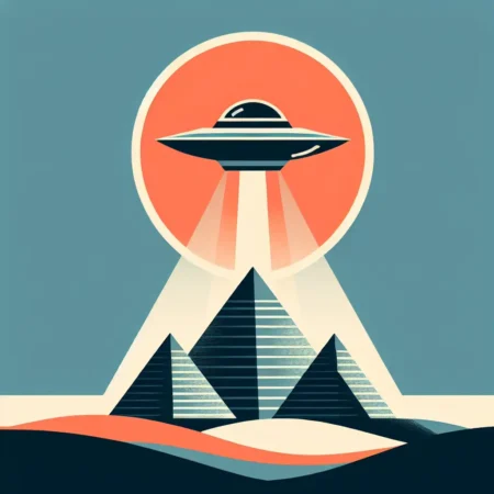 UFO yang Terlihat di Atas Piramida Giza: Apakah Mereka Menyembunyikan Rahasia?