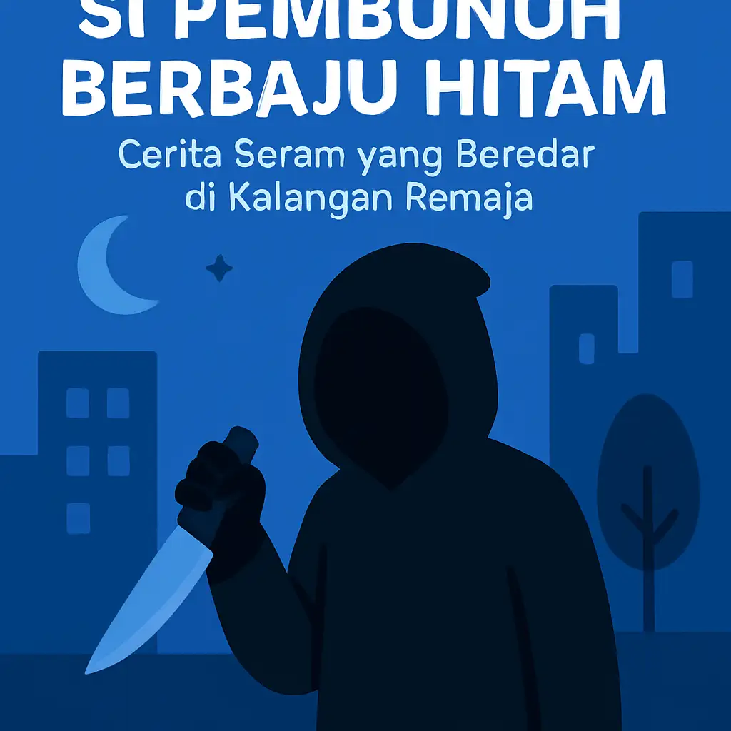 Urban Legend Si Pembunuh Berbaju Hitam: Cerita Seram yang Beredar di Kalangan Remaja